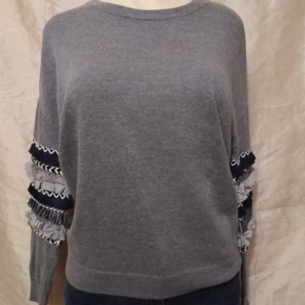 A.N.A Embroidered Knit Sweater - Picture 2 of 10
